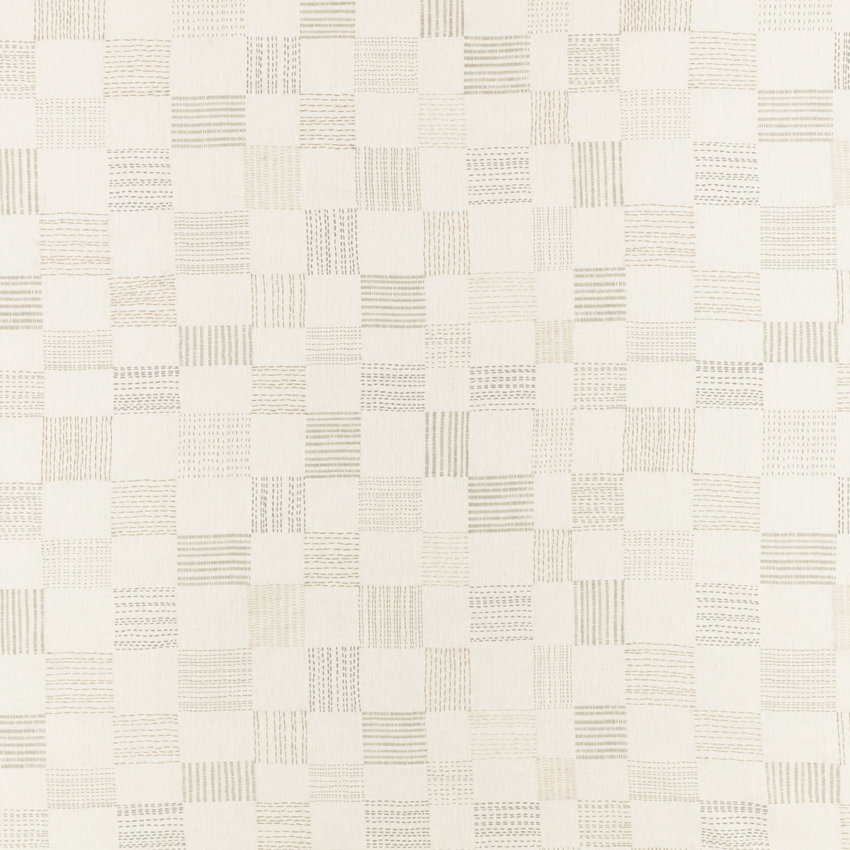 Boro Jasper White Homespun Embroideries Fabric by Mark Alexander