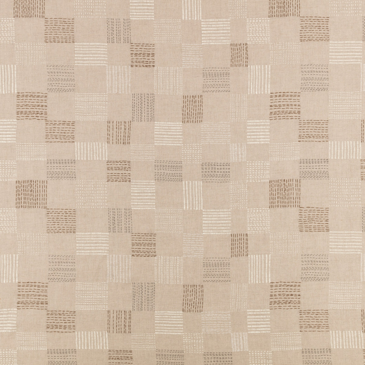 Boro Flax Homespun Embroideries Fabric by Mark Alexander