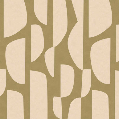 Totem Vert Kaki Small Panel Origine Wallpaper by Caselio