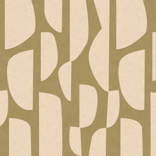 OGN106097003 Totem Vert Kaki Medium Panel Origine Wallpaper by Caselio