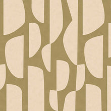 Totem Vert Kaki Large Panel Origine Wallpaper by Caselio