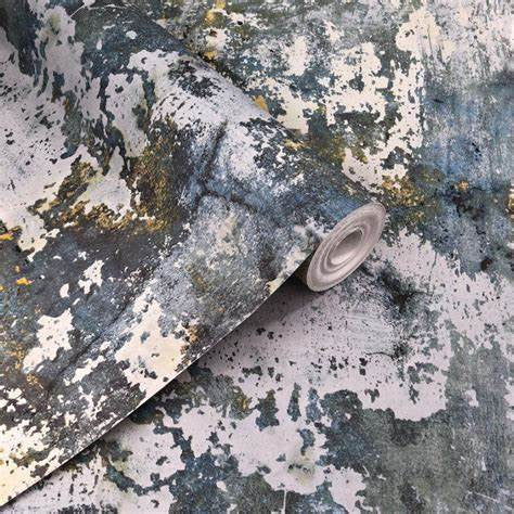 EP3001 Exposure Rough Concrete Wallpaper by Grandeco