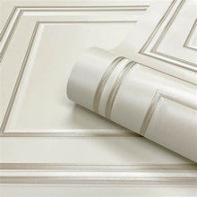 7389 Amara Cream Gold Panel Wallpaper By Belgravia
