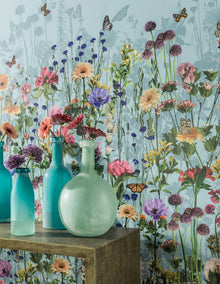 Deya Meadow The Wallpaper Collection Mural by Matthew Williamson