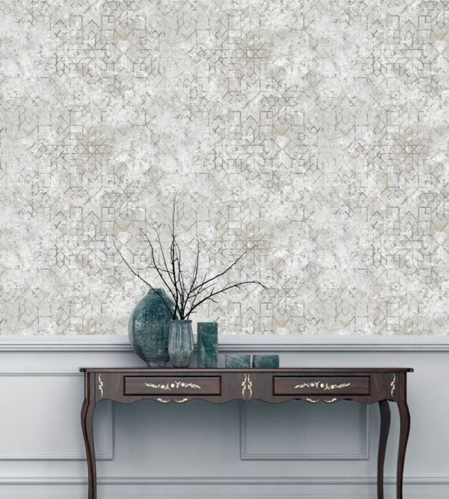 ON57904 Geometric Haze Shiraz Wallpaper by Today Interiors