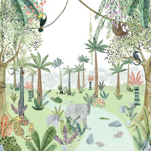 OUTD200697509 In The Heart Of The Jungle Large Panel Once Upon A Time 2 Wallpaper by Casadeco
