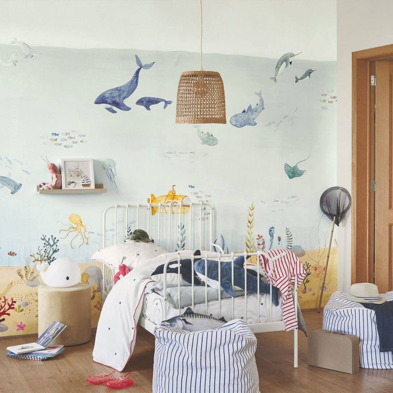 OUTD200706208 Exploration Under The Sea Medium Panel Once Upon A Time 2 Wallpaper by Casadeco