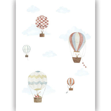 Travel Around The World Large Panel Wallpaper by Casadeco