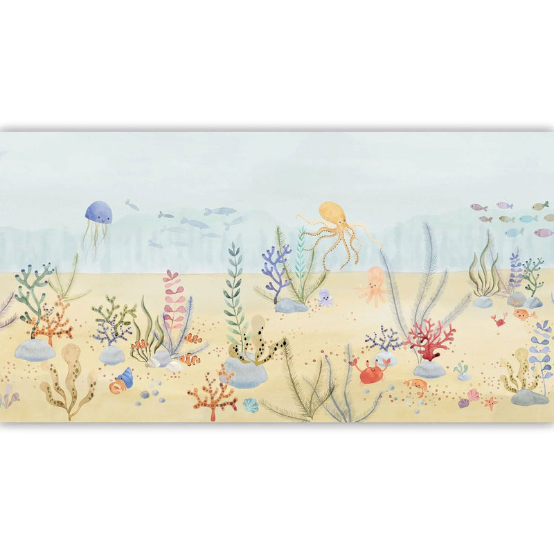 OUTD200730073 Ocean Floor Border Once Upon A Time 2 Wallpaper by Casadeco