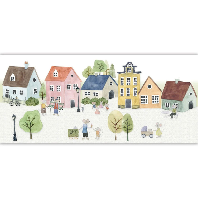 OUTD200746161 Mainstreet Border Once Upon A Time 2 Wallpaper by Casadeco
