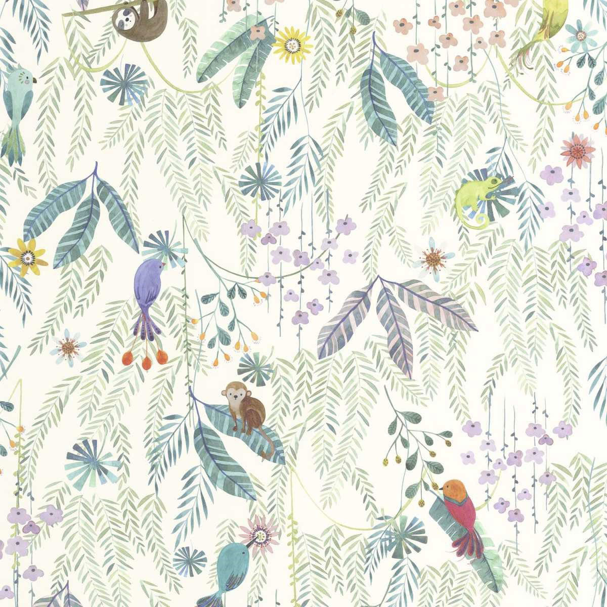 OUTD200757447 Tropical Forest Once Upon A Time 2 Wallpaper by Casadeco