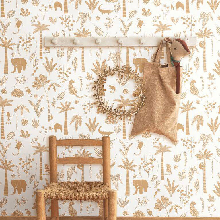 OUTD200762606 Poetic Jungle Once Upon A Time 2 Wallpaper by Casadeco