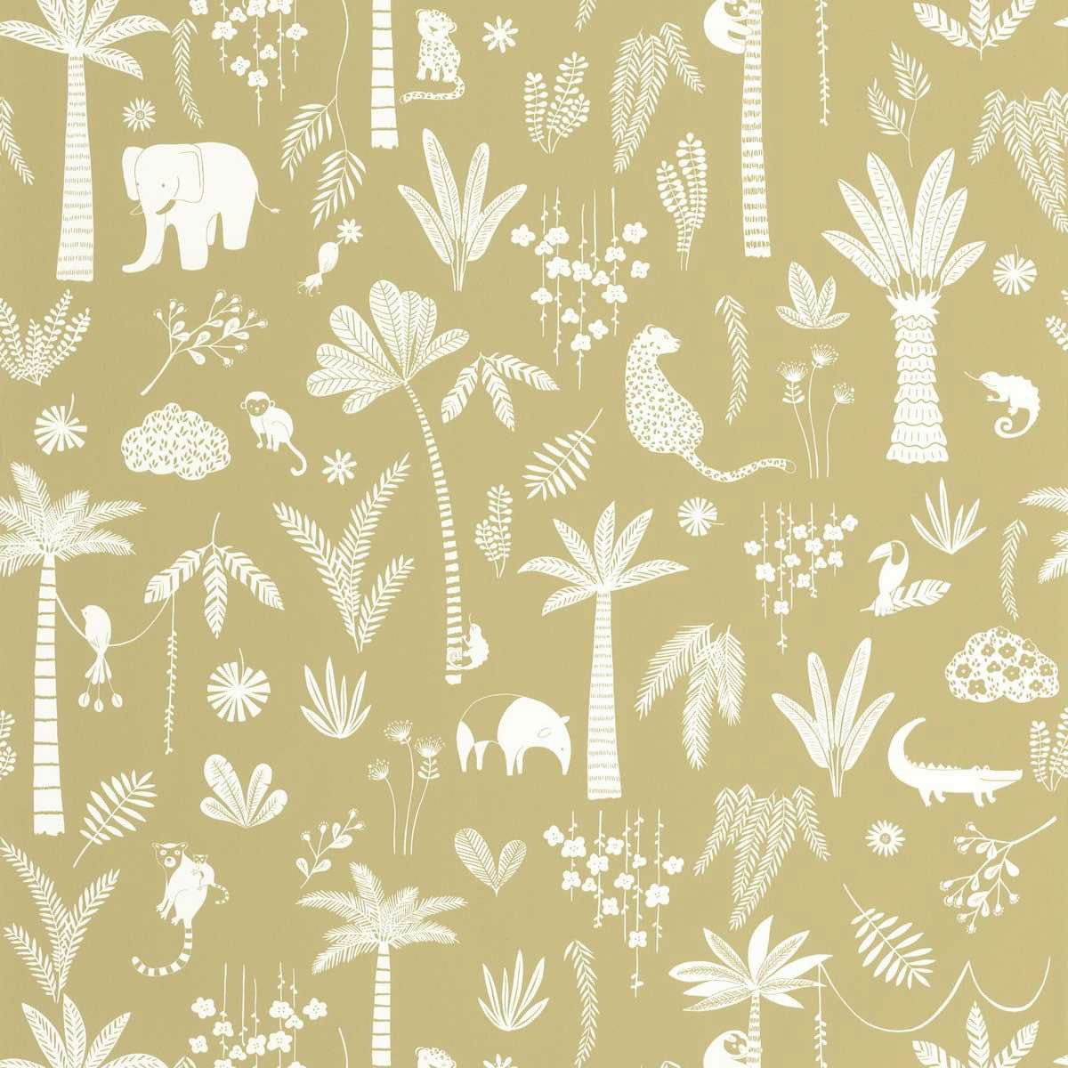 OUTD200767272 Poetic Jungle Once Upon A Time 2 Wallpaper by Casadeco