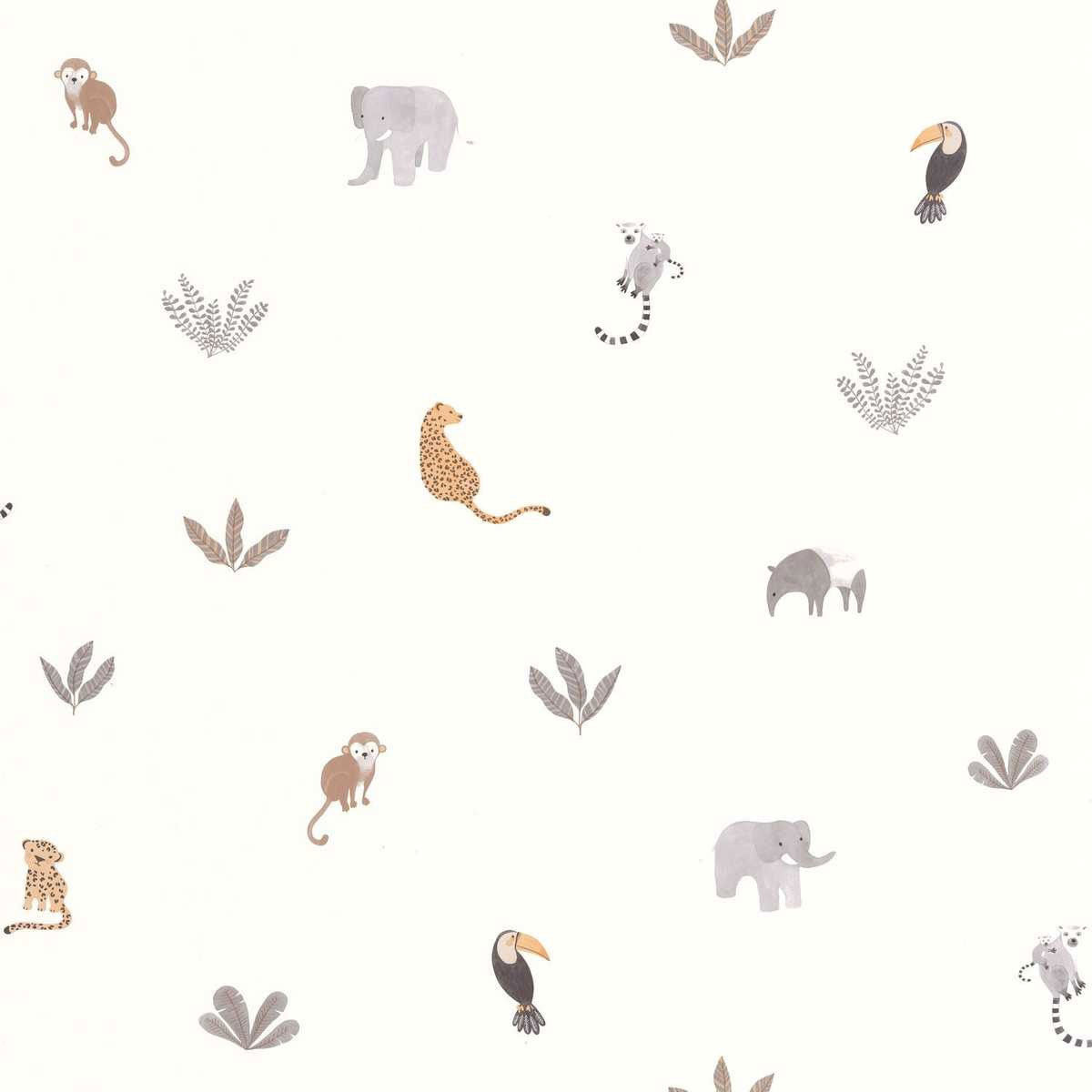 OUTD200771414 Companions Of The Jungle Once Upon A Time 2 Wallpaper by Casadeco