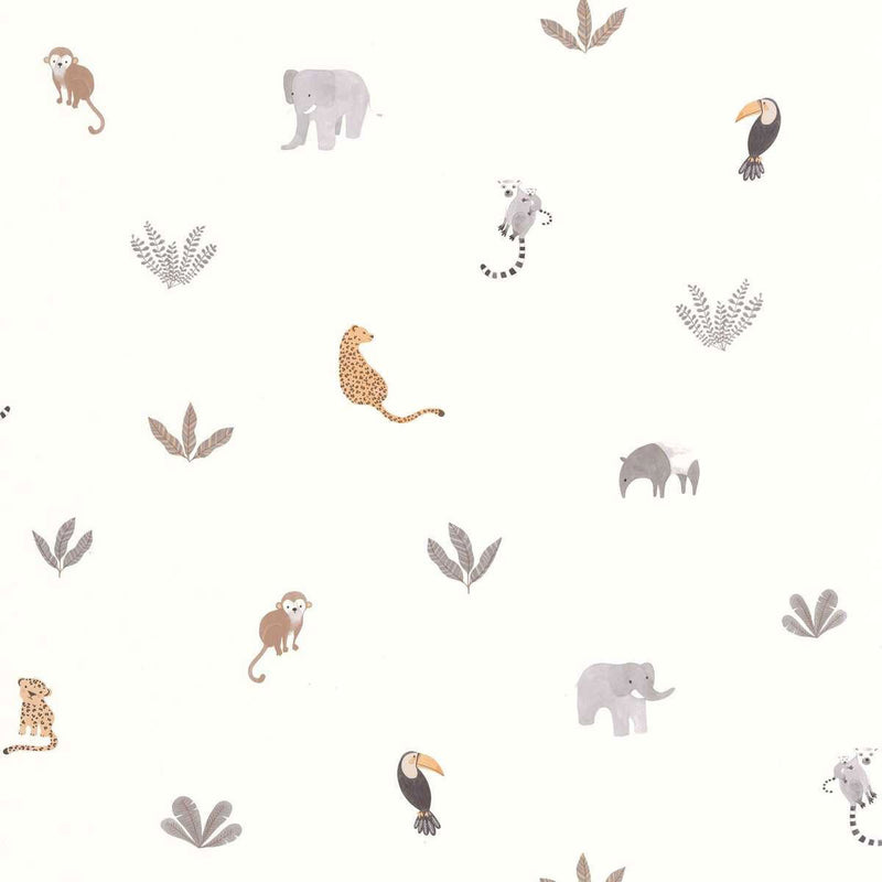 OUTD200771414 Companions Of The Jungle Once Upon A Time 2 Wallpaper by Casadeco