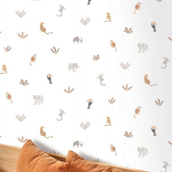 OUTD200771414 Companions Of The Jungle Once Upon A Time 2 Wallpaper by Casadeco