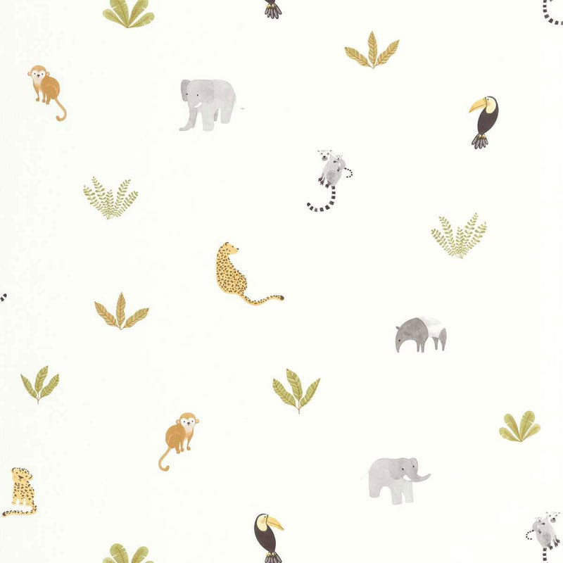 OUTD200777474 Companions Of The Jungle Once Upon A Time 2 Wallpaper by Casadeco