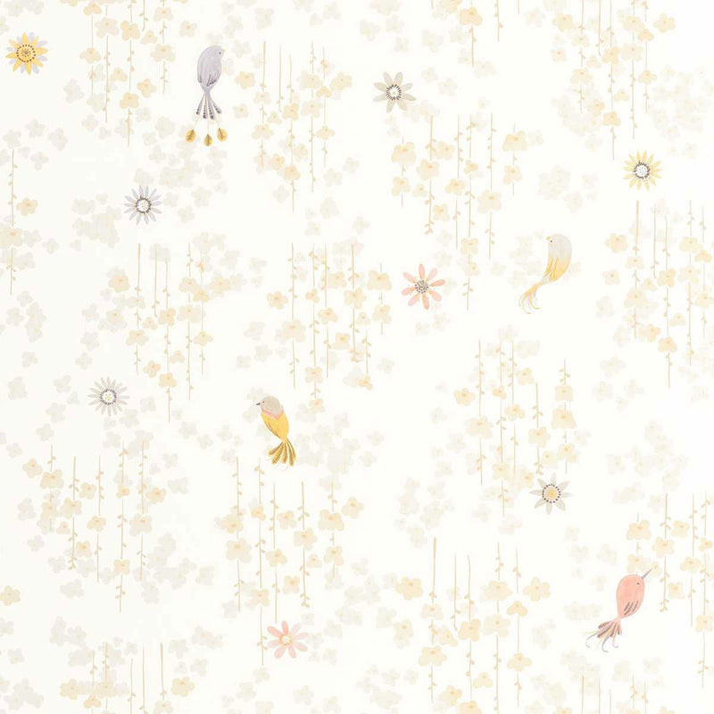 OUTD200781212 Tropical Birds Once Upon A Time 2 Wallpaper by Casadeco