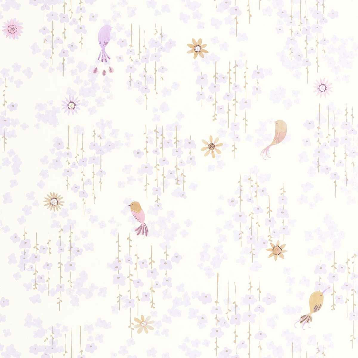 OUTD200785775 Tropical Birds Once Upon A Time 2 Wallpaper by Casadeco