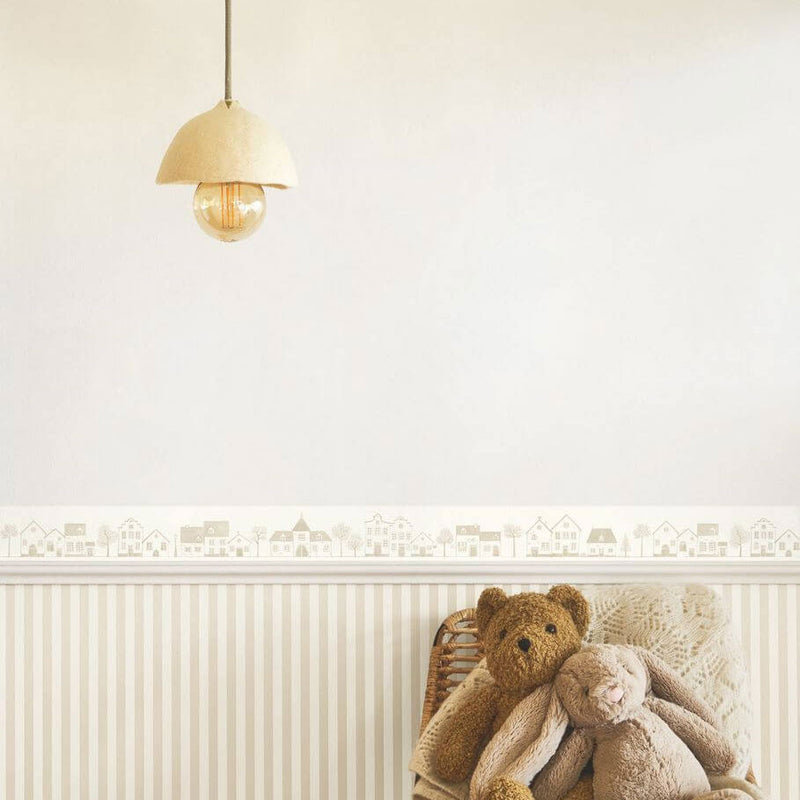 OUTD200911111 Neighborhood Border Once Upon A Time 2 Wallpaper by Casadeco