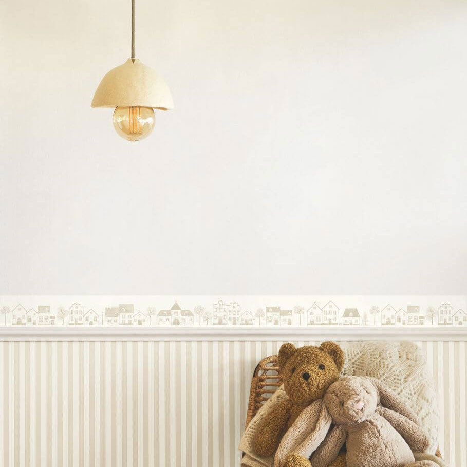 OUTD200911111 Neighborhood Border Once Upon A Time 2 Wallpaper by Casadeco