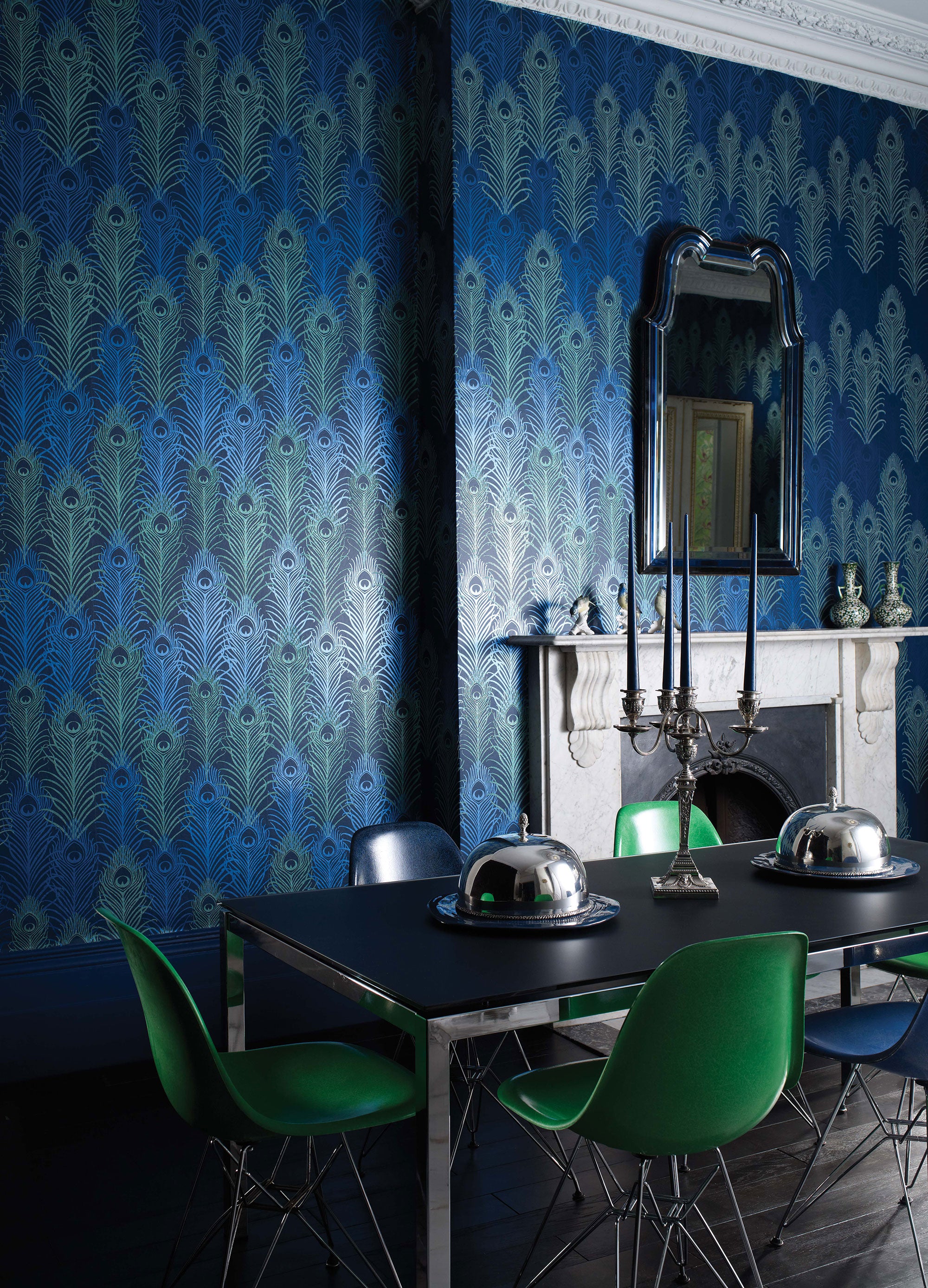 Peacock The Wallpaper Collection Wallpaper by Matthew Williamson