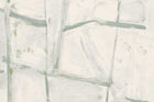 Ocean Squares Vinyl Frost Wallpaper by Christopher Farr Cloth
