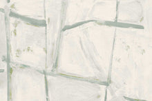 Ocean Squares Vinyl Frost Wallpaper by Christopher Farr Cloth
