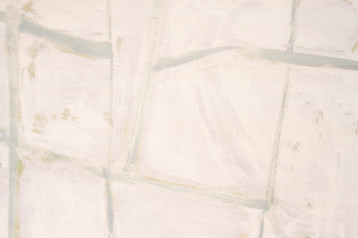 Ocean Squares Raffia Sky Wallpaper by Christopher Farr Cloth