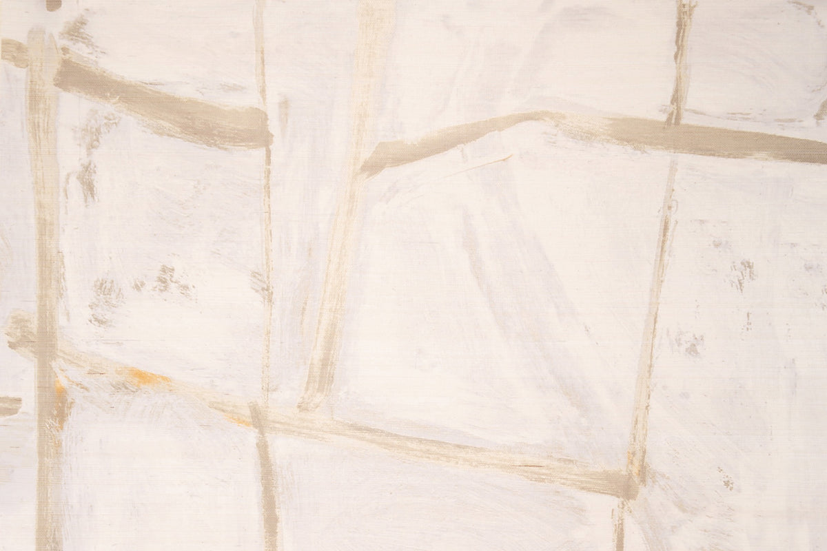 Ocean Squares Raffia Slate Wallpaper by Christopher Farr Cloth