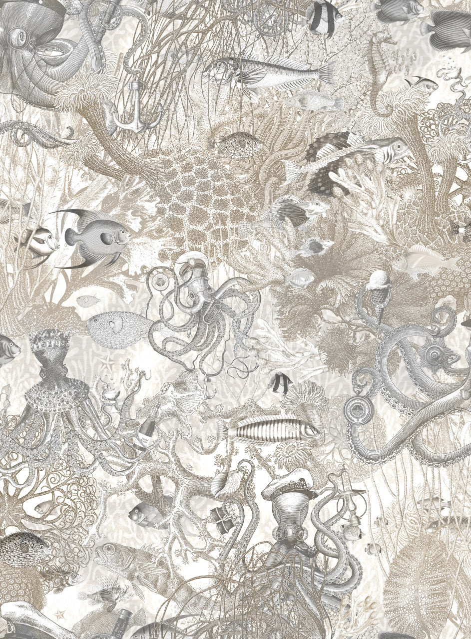 BMWL005/06A Octopus Wild Life Wallpaper by Brand McKenzie