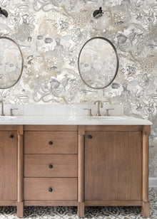 BMWL005/06A Octopus Wild Life Wallpaper by Brand McKenzie