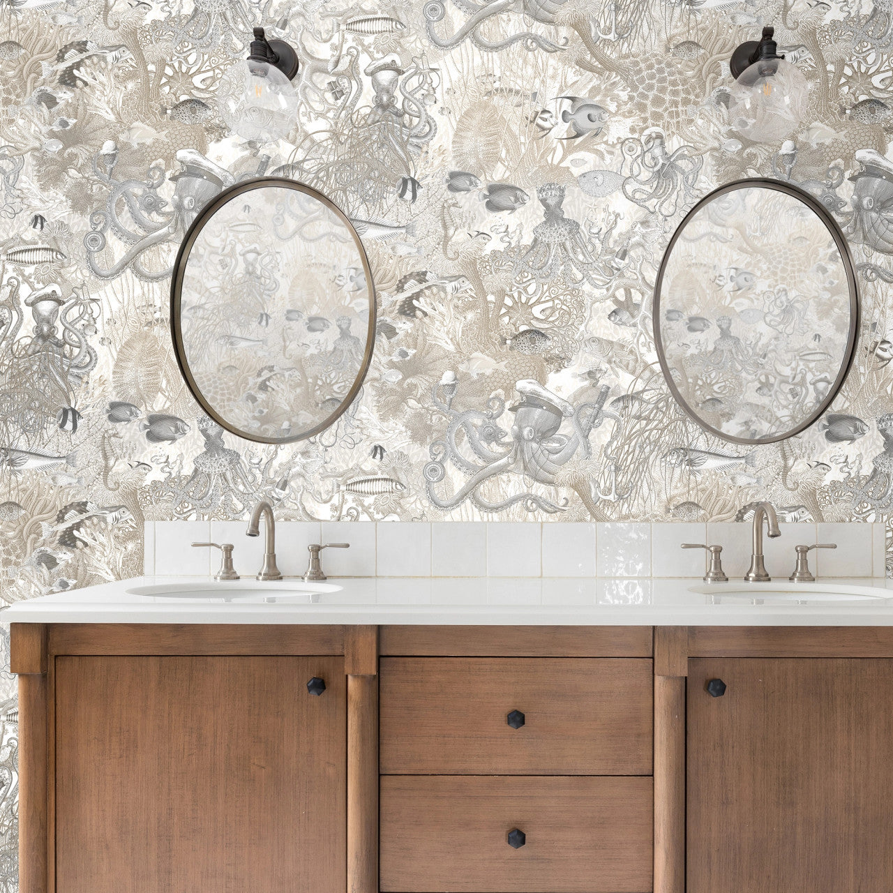 BMWL005/06A Octopus Wild Life Wallpaper by Brand McKenzie