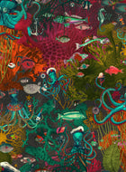 BMWL005/06C Octopus Wild Life Wallpaper by Brand McKenzie