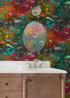 BMWL005/06C Octopus Wild Life Wallpaper by Brand McKenzie