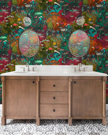 BMWL005/06C Octopus Wild Life Wallpaper by Brand McKenzie