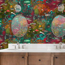 BMWL005/06C Octopus Wild Life Wallpaper by Brand McKenzie