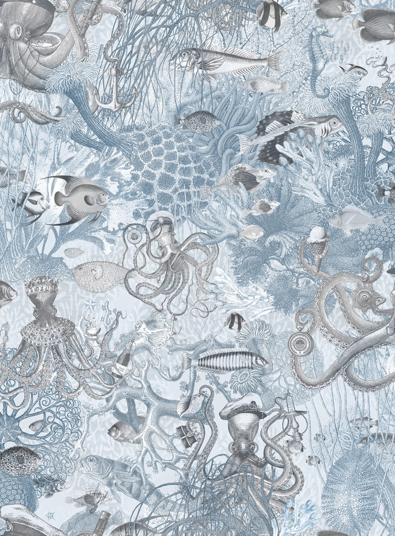 BMWL005/06D Octopus Wild Life Wallpaper by Brand McKenzie