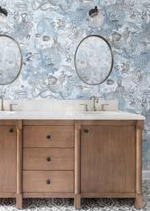 BMWL005/06D Octopus Wild Life Wallpaper by Brand McKenzie