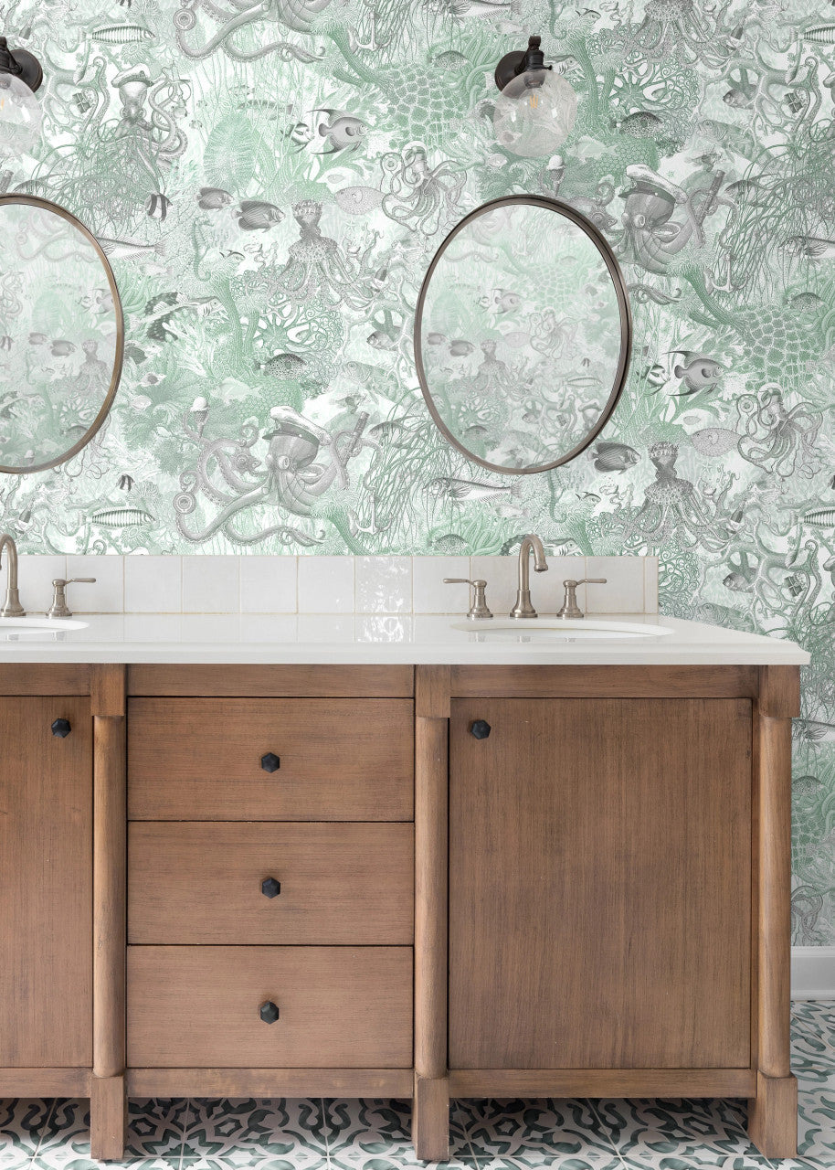 BMWL005/06E Octopus Wild Life Wallpaper by Brand McKenzie