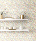 GHS50157W Elements Bark & Sage Wallpaper by Ohpopsi