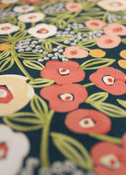 GHS50114W Flora Ditsy Juniper & Ginger Wallpaper by Ohpopsi
