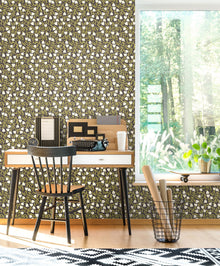 GHS50140W Tiny Tulip Midnight Wallpaper by Ohpopsi