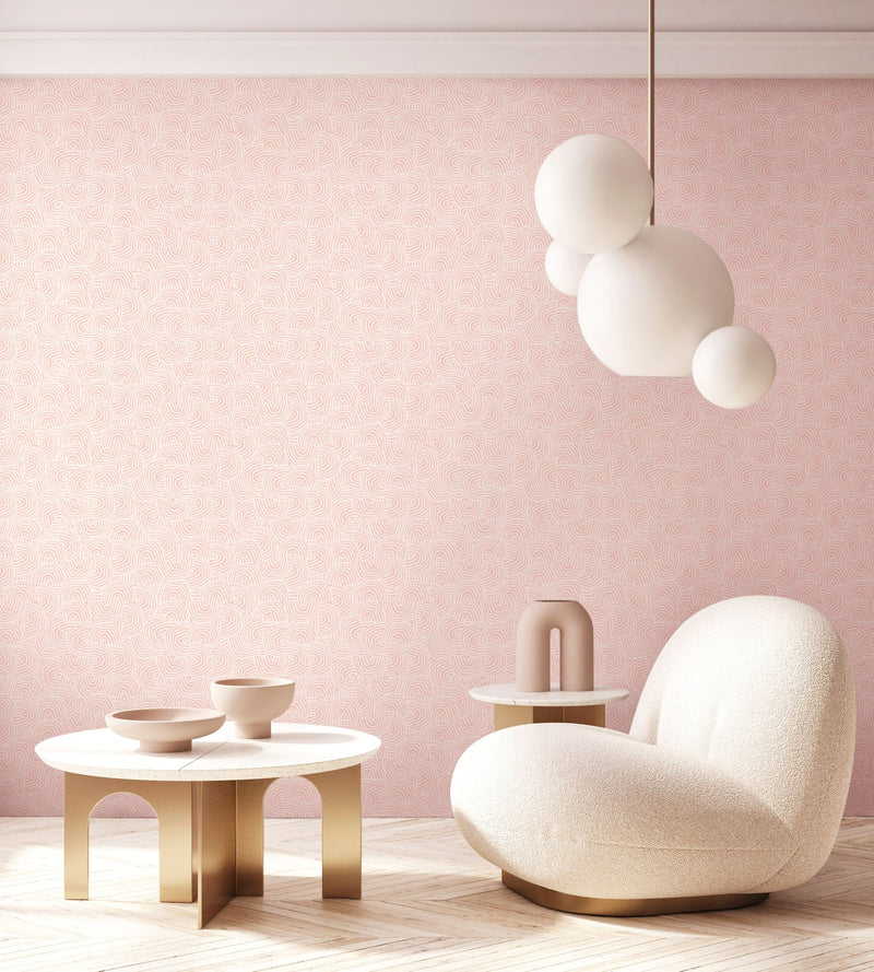 GHS50125W Venation Mini Powder Wallpaper by Ohpopsi