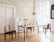 GHS50144W Verdure Sage & Apricot Wallpaper by Ohpopsi