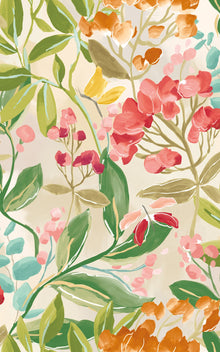 RON50106W Florence Olive & Amber Wallpaper by Ohpopsi