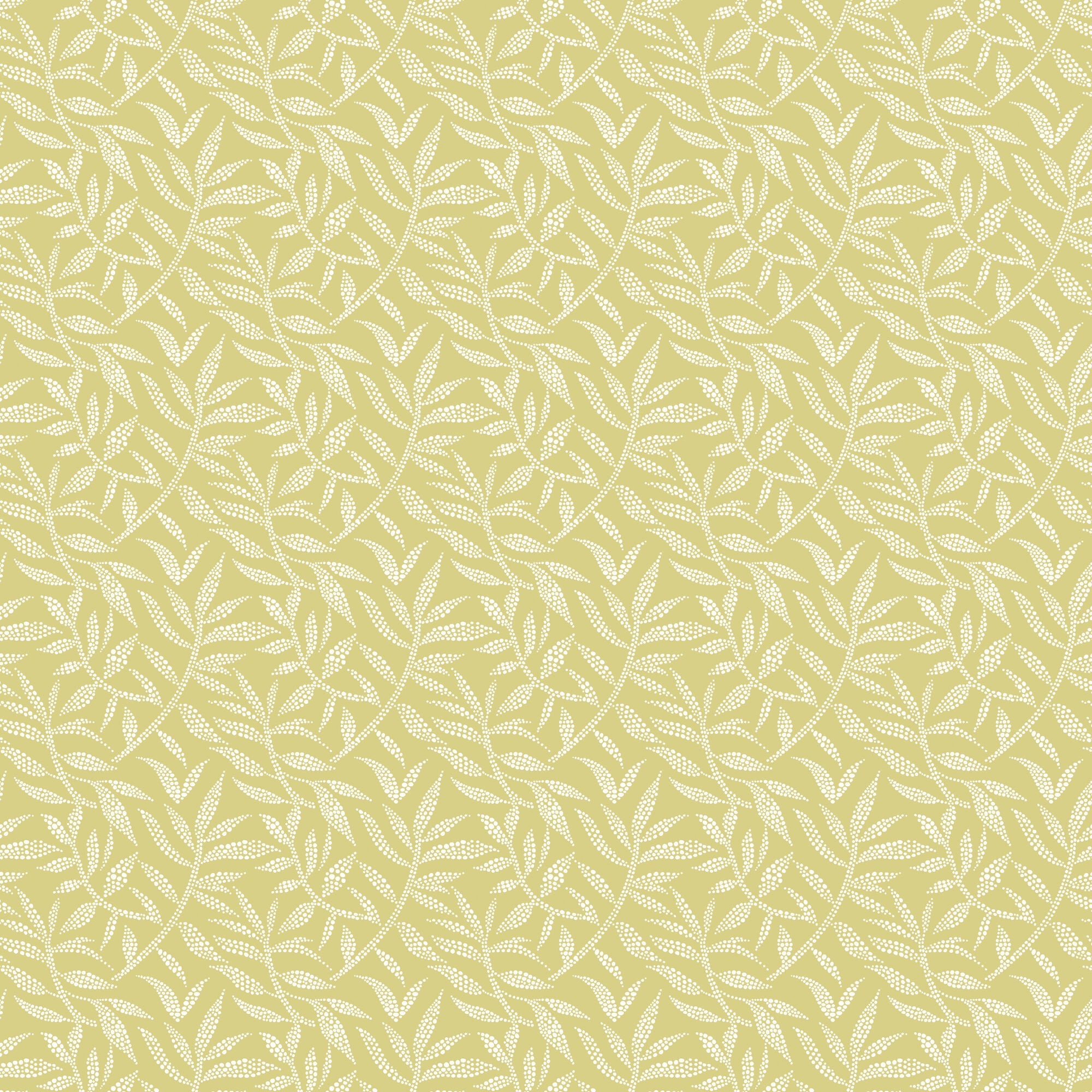 RON50141W Dotty Leaf Fern Wallpaper by Ohpopsi