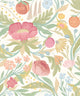 Clementine Blossom & Sage Riches of Nature Wallpaper by Ohpopsi