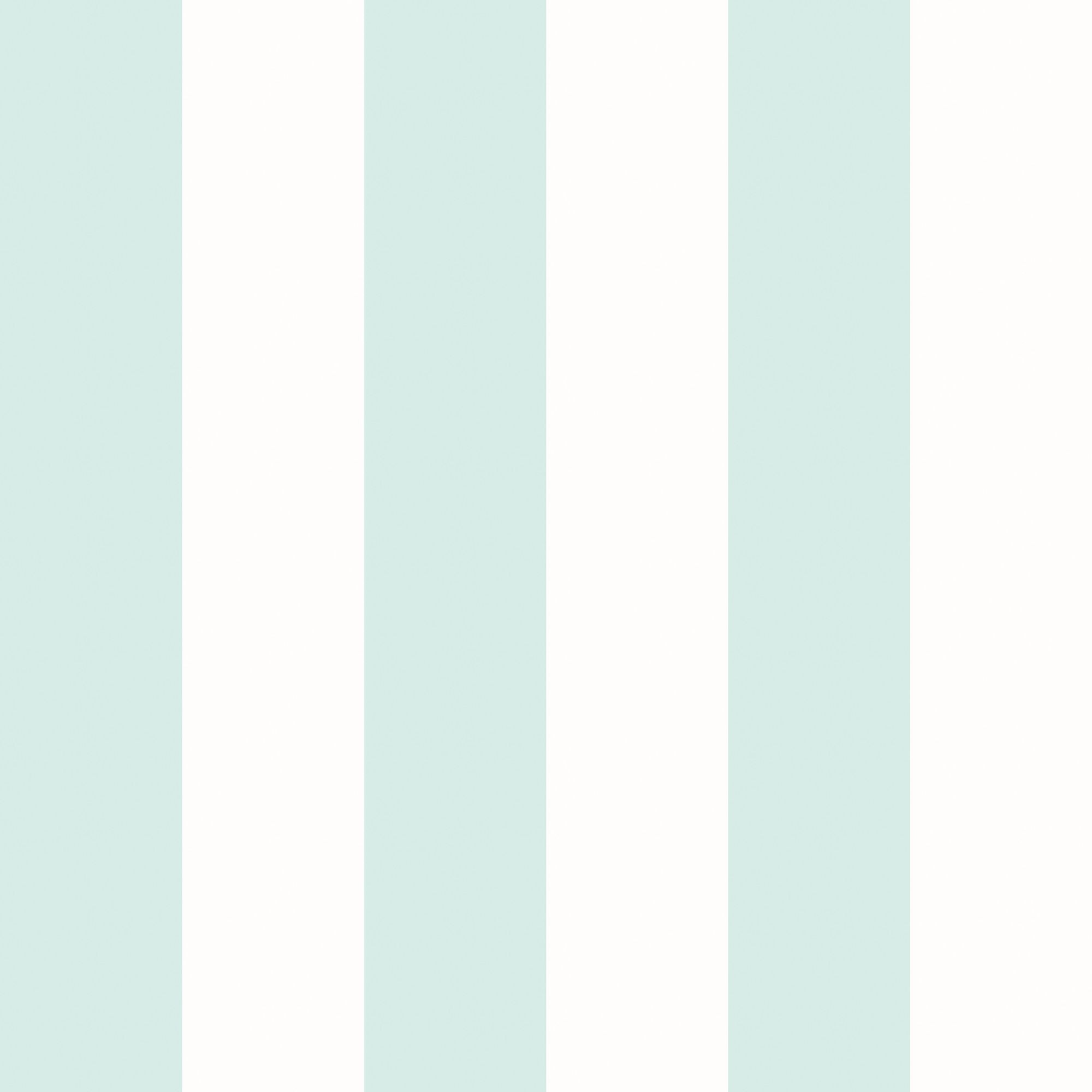 SIS50103W Bloc Stripe Duckegg Wallpaper by Ohpopsi