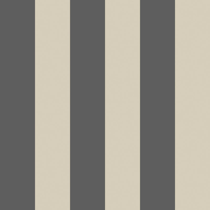 SIS50106W Bloc Stripe Onyx Wallpaper by Ohpopsi